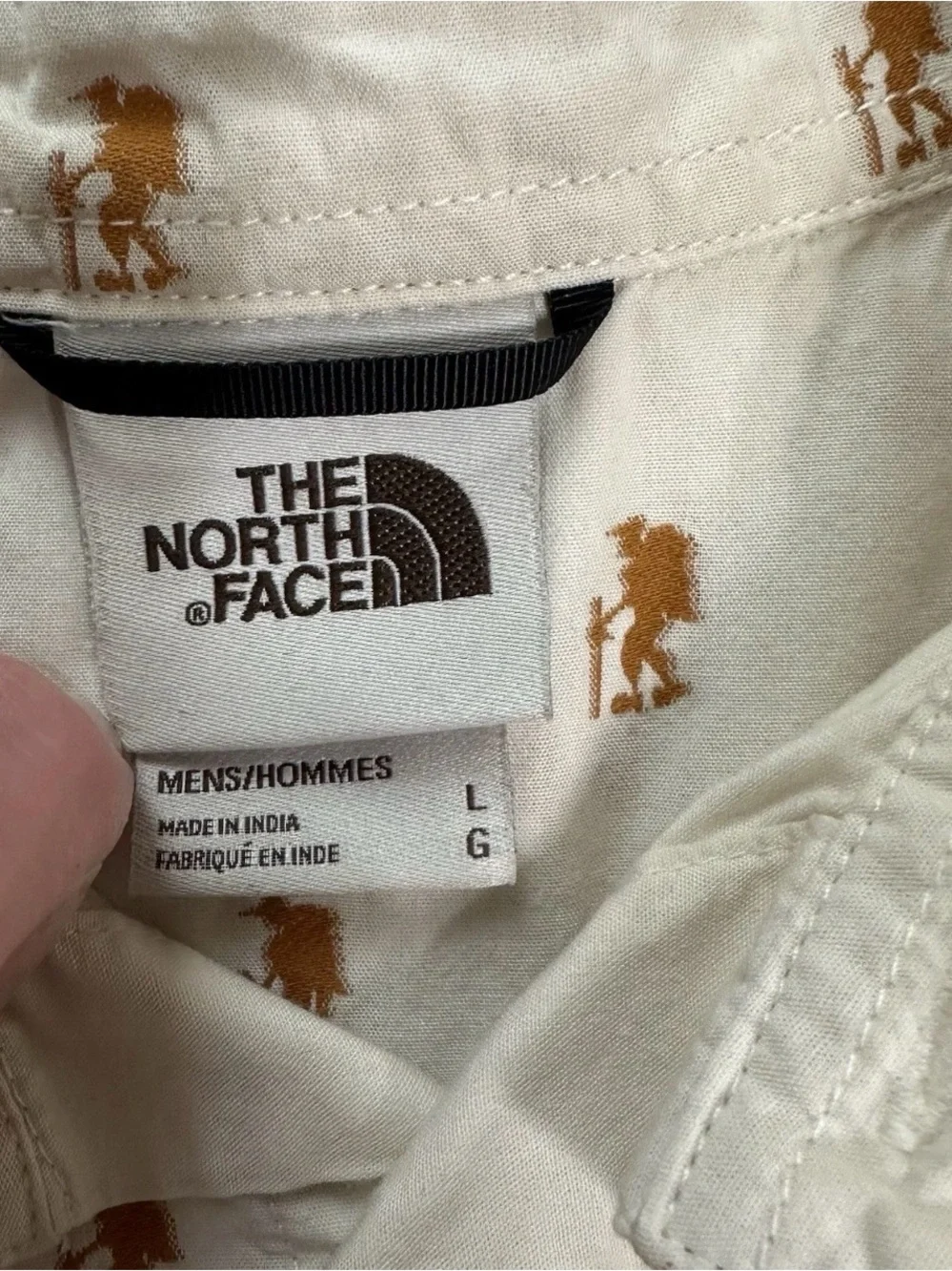The North Face lightweight cotton